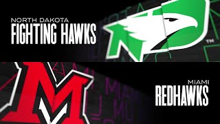 UND Hockey  Highlights at Miami  2324 [upl. by Aspa]