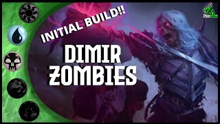 DIMIR ZOMBIES First Build Standard Midnight Hunt  MTG Arena  Magic Arena  MTGA [upl. by Girovard740]