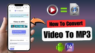 How To Convert Video To Audio On Android  Convert Video Mp4 To Mp3 [upl. by Notreve]