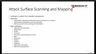 196 Attack Surface Scanning and Mapping [upl. by Winchester]