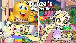 Rapunzels Morning Routine👑🏡❤️  Daily Life Of A Princess  Avatar World  Pazu [upl. by Orling]