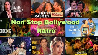 NONSTOP BOLLYWOOD RETRO DANCE PARTY DJ MIX 2024  Part 2  DJ AMIT MUMBAI [upl. by Geibel]