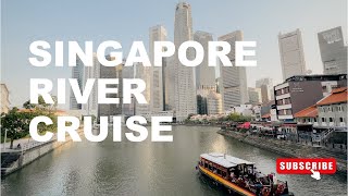 Riding a Bumboat on Singapore River to See Singapores Iconic Sights [upl. by Novonod]