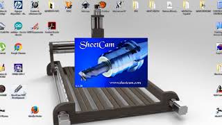 Tutorial Sheetcam CNC Español instalación y Codigo G [upl. by Sesom]