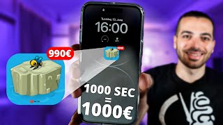 UNE APP TE PAYE 1€ CHAQUE SECONDE EN MODE PASSIF  GAGNER DE LARGENT EN LIGNE [upl. by Latif]