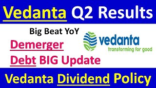 Vedanta Share Latest News Today • Vedanta Demerger News Vedanta Q2 Results Vedanta Latest Dividend [upl. by Geirk]