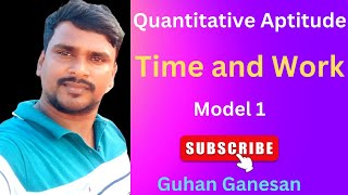 📌Time and Work  Quantitative Aptitude  Aptitude Questions amp Answers  Competitive Exam Preparation [upl. by Enirhtac]