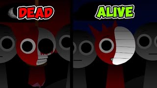 Incredibox Sprunki DEAD Versions Vs ALIVE Versions [upl. by Ellehcen549]