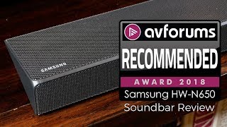 Samsung HWN650 Soundbar Review [upl. by Mallon768]