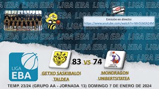 GETXO SASKIBALOI TALDEA 🆚 MONDRAGON UNIBERTSITATEA [upl. by Asselem766]