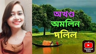 অখণ্ড অমলিন দলিল l দেবাশীষ সাহা l Bengali poem recitation l motivational poem [upl. by Annahsal959]