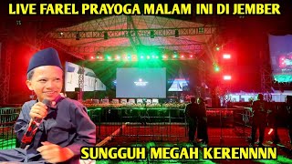 🔴LIVE FAREL PRAYOGA SHOLAWATAN MALAM INI DI TEGALREJO MAYANG JEMBER [upl. by Corbet924]