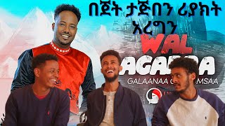 Galaanaa Gaaromsaa  Wal Agarra  Reaction video  Endewerede react [upl. by Huberman]