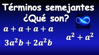 72 ¿Qué son los Términos Semejantes EXPLICACIÓN COMPLETA [upl. by Agatha]