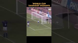 Claudio Caniggia kills the record from Zenga Argentina vs Italy World Cup 1990  Shorts [upl. by Fiorenza110]