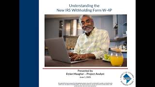 Understanding the New IRS Form W4P [upl. by Scotney528]