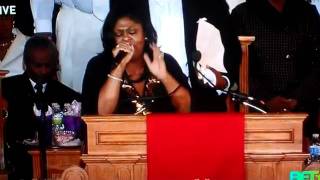 Kim Burrell Sings For Whitney Houston Funeral A Change is Going To Come From Mortal To Immortal [upl. by Fasta]