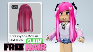 TODAY GET NEW ROBLOX FREE HAIR 🤩❤️ [upl. by Hairahcaz]