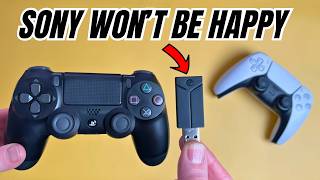 I Tried the BLACKPILL PS4 to PS5 Controller Converter [upl. by Avonasac]