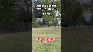 Remodelando mi Traila Móvil fachadacasamovil [upl. by Kotta]