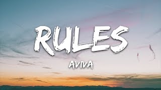 AViVA  RULES Lyrics [upl. by As]