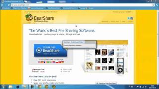 how to download music for FREE with bearshare [upl. by Haroved223]