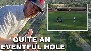 Arizona Is The Best For Public Golf  Riggs Vs Silverado 5th Hole [upl. by Nevuer83]