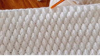 Unique Very Easy Crochet sewing pattern baby blanket consisting of two rows for beginners [upl. by Kryska453]