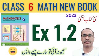 6Th Class Math Exercise 12  6Th Class Math New Book 2023  SNC 202324 [upl. by Ykcir199]