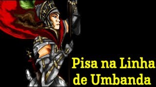 Ogum Umbanda  Pisa na Linha de Umbanda Com Letra [upl. by Gatias]