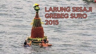 Larung Sesaji Puncak Perayaan Grebeg Suro 2015 Kab Ponorogo [upl. by Ardnael956]