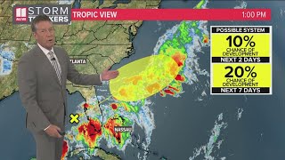 Keeping an eye on potential tropical system brewing in Gulf of Mexico [upl. by Zampardi]