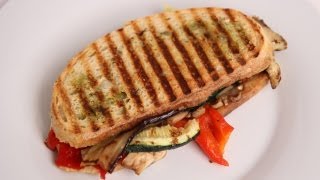 Grilled Veggie Panini Recipe  Laura Vitale  Laura in the Kitchen Episode 392 [upl. by Hereld]