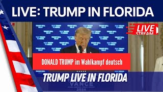 LIVE Trump Pressekonferenz in Florida [upl. by Neeven]