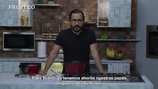 Guisado de carne con acelgas  Platillo Sabio  Profeco [upl. by Aivax]