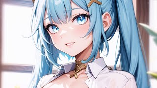 Nightcore  Girls Just Wanna Have Fun Lyrics [upl. by Aikit]