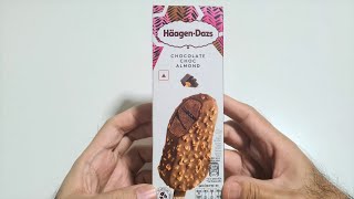 Lets try HäagenDazs Chocolate Choc Almond Ice Cream [upl. by Sauers]