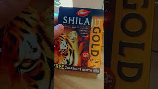 Shilajit gold capsules kya hain 😂😂💊 shilajitbenefits shilajitgold lion dabur shorts [upl. by Odranreb]