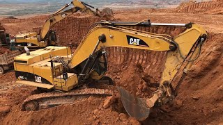 Wheel Loaders Heavy Transports Excavators And Construction Sites  Heavy Machinery Movie [upl. by Aphra]