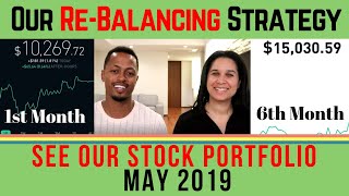 OUR STOCK PORTFOLIO UPDATE  Were Rebalancing Our Portfolio Ep 6  May 2019 [upl. by Nitza327]