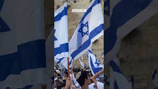 Jerusalem Day ‘Flag March’ Israel 2024 travel jerusalem summer israeal telaviv tourist [upl. by Salesin]