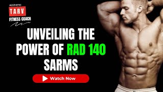 🔴 Unveiling the Power of RAD 140 SARMs Benefits Dosage and Side Effects  Aesthetic Tarv [upl. by Tnahsarp]