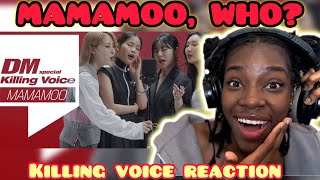 MAMAMOO REACTION  Killing Voice [upl. by Ailahs]