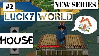 LUCKY WORLD EPISODE 2  viral video trending grow game minecraft  WARRIORBHAIYA [upl. by Nilloc281]