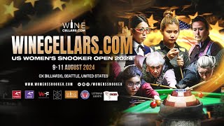 Mink Nutcharut vs Narantuya Bayarsaikhan  Groups  2024 WineCellarscom US Womens Snooker Open [upl. by Saddler291]