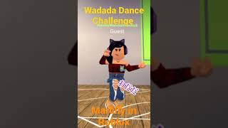 Wadada Dance Challenge by Marchy in Roblox [upl. by Nylodam]