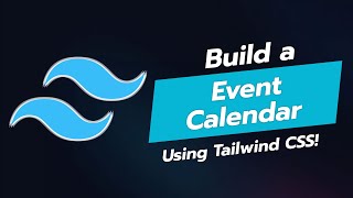 Build an Event Calendar 🗓️  Tailwind CSS Tutorial [upl. by Cullan]