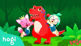 Tyrannosaurus Rex｜Pinkfong SingAlong Movie 3 Catch the Gingerbread Man [upl. by Asfah]