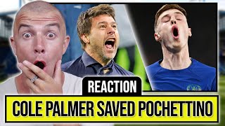 COLE PALMER’S HATTRICK SAVES POCHETTINO  CHELSEA 43 MANCHESTER UNITED [upl. by Stempien]