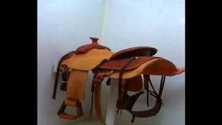 Cactus Saddlery 145quot Team Roping Saddle [upl. by Birkle]